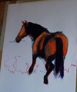 Wild Horse Painting Video episode 2